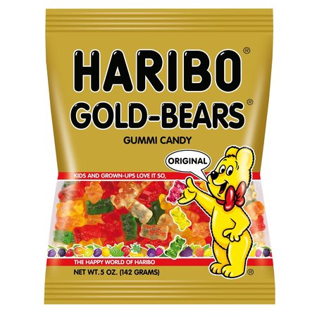 HARIBO gold-Bears Original Gummi Candy 5 oz 616304